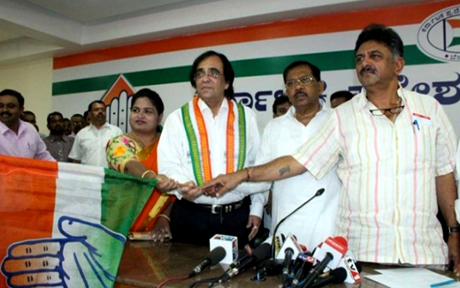 Ashok Kheni joins congress